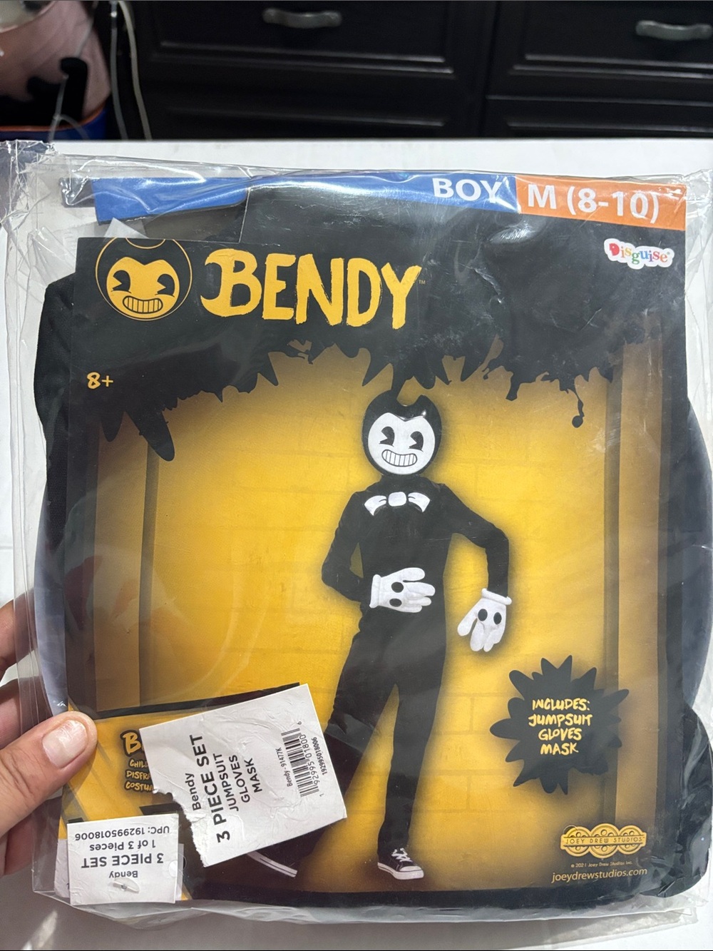 Disguise Bendy Halloween Costume Black & White